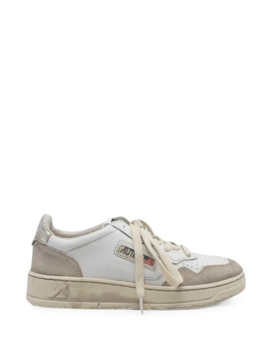 AUTRY Women Sneakers AVLW LS75 LEAT SUEDE WHITE GOLD