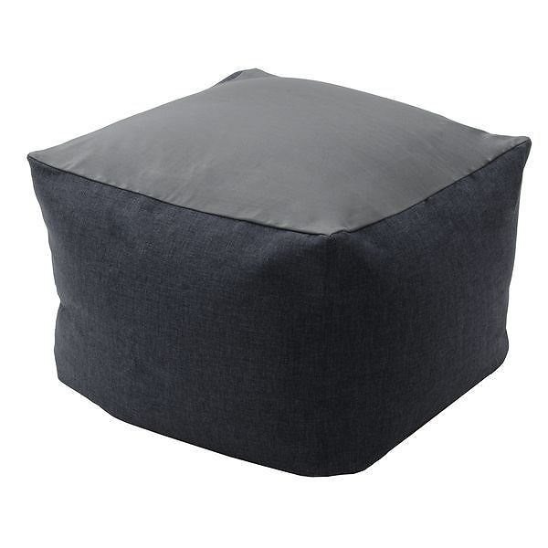 カバーリングビーズクッション Mサイズ インディゴブルー