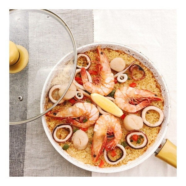 ホリ 冷凍 フライパンで簡単 有頭えびのパエリアセット 3～4人 メーカー直送
