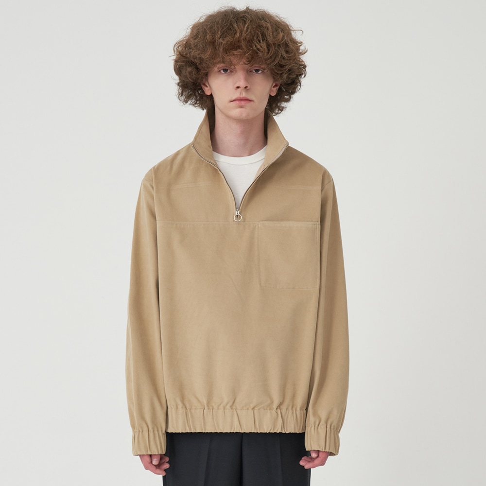 UTILITY BANDING ANORAK JACKET_BEIGE