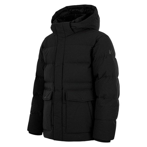 パディングダウン男性冬グースダウンジャンパーMLUWD254BK_IC