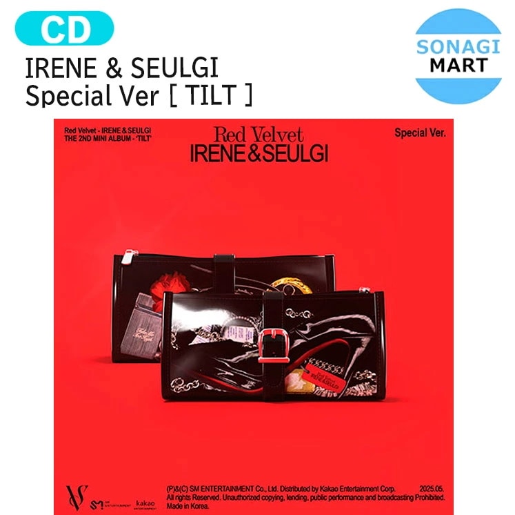 国内発送 IRENE & SEULGI Special Ver [ TILT ] Mini 2nd Album Limited Edition / 1次予約