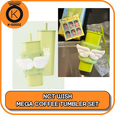 NCT - NCT WISH タンブラー キーリング セット MEGA COFFEE コラボ NCT WISH タンブラー キーリング セット MEGA COFFEE コラボ