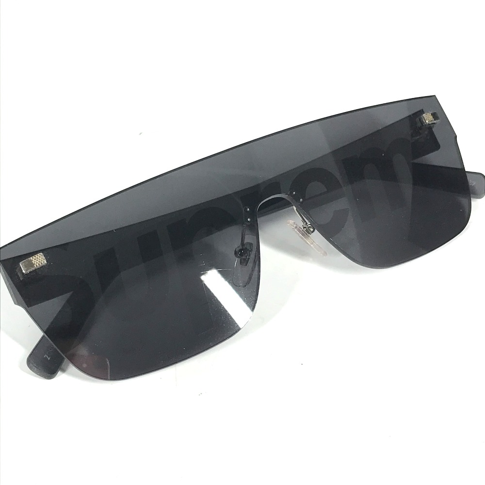 サングラス Z0986U マスクサングラス シュプリーム コラボ supreme 眼鏡 アイウェア メガネ プラスチック ブラック