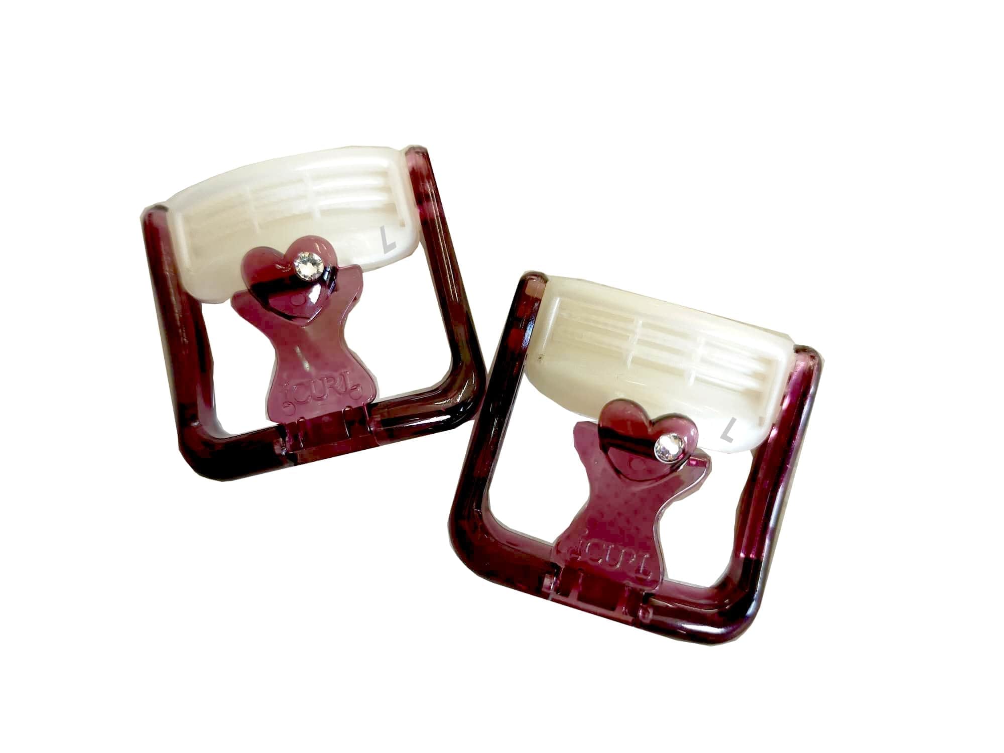 まつげパーマ クリップ式（ビューラー式） 2個1組セット キット ロット （Ｌサイズ)