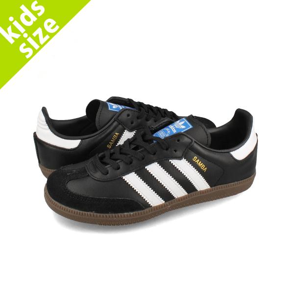 adidas SAMBA OG KIDS アディダス サンバ OG キッズ 子ども COABLACK/FOTWEARWHITE/GAM ブラック IE3678