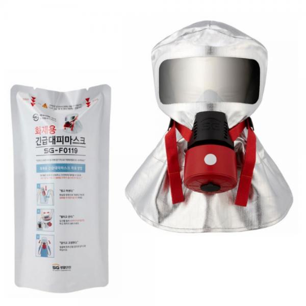 国産防毒マスク防毒綿有毒ガス火災煙耐熱源団15分性能維持