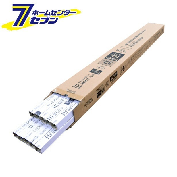 オーム電機 直管蛍光ランプ Hf器具専用 32形 3波長形 昼白色 10本セット [品番]06-45 8,157円