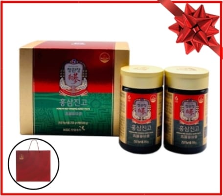 [韓国 食べ物] 紅参ジンゴ 250gX2本(GIFT SET) 紅参濃縮液免疫力抗酸化 +ショッピングバッグ