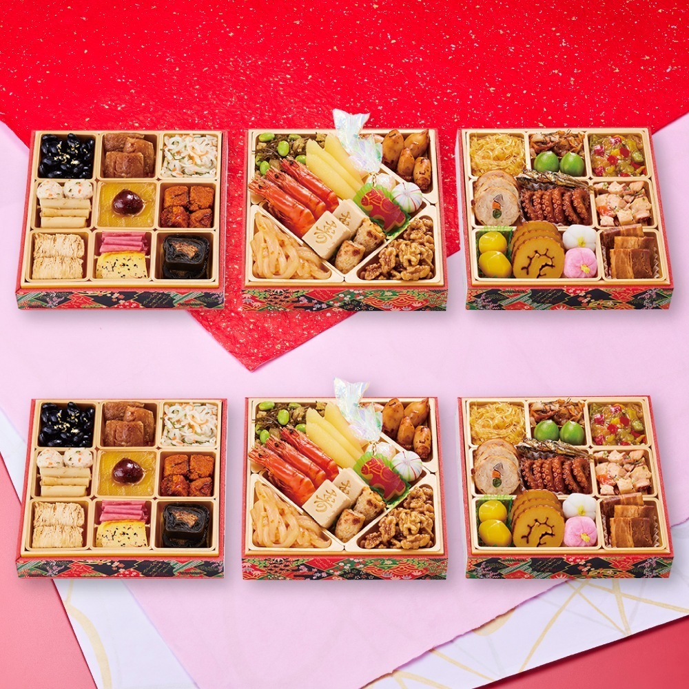 おせち 早割 予約 おせち料理 板前魂の花籠 2個セット 和洋風 三段重 3人前×2個 36品目 和風 洋風 6人前 御節 送料無料 2025 2026