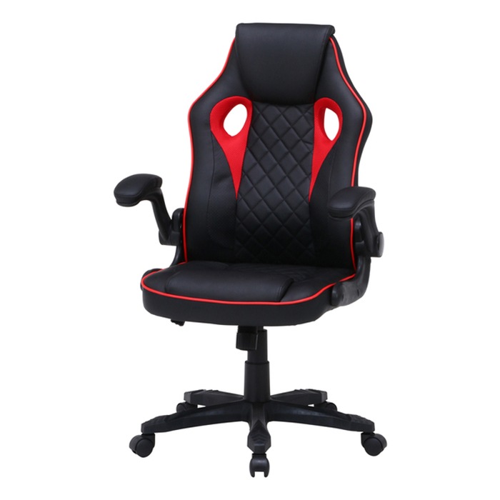 ゲーミングチェア シグナル レッド fj-15506 ブラック/レッド