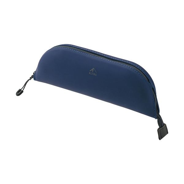 （まとめ）リヒトラブ ALTNA トレーペンケースLサイズ ネイビー A-7762-11 1個(×3セット)