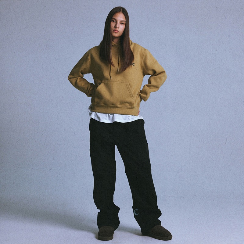 CEC WOMAN HOODIE(MUSTARD)