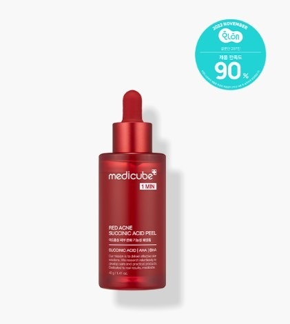 レッドアクネ サクシニックアシッド フィーリング/エステティック管理室のアクネスケーリング効果を1本に実現