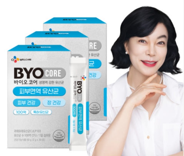 【BYOCORE】肌の免疫プロバイオティクス / 100億個保証の高濃度プロバイオティクス 常温保存可能 30包入り /3個 6,255円