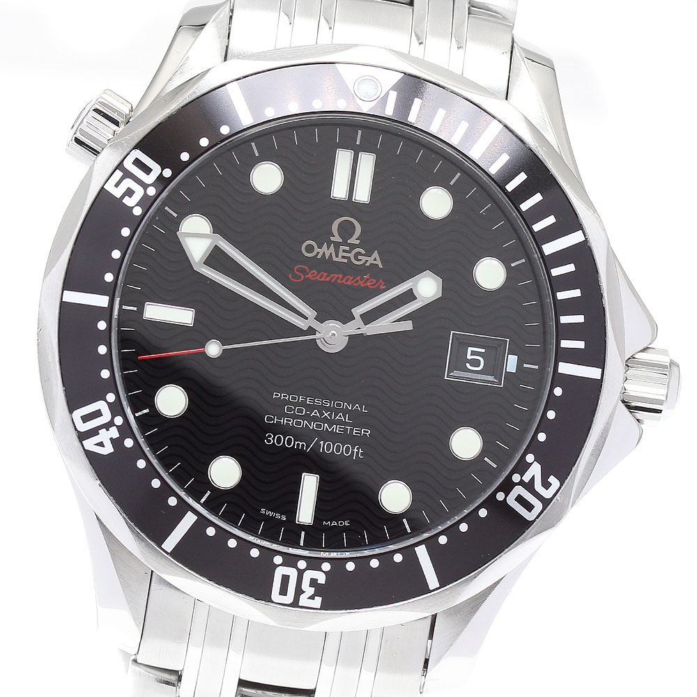 オメガ OMEGA 212.30.41.20.01.002 シーマスター プロダイバーズ 300M デイト コーアクシャル 自動巻き メンズ 保証書付き_890471【中古】