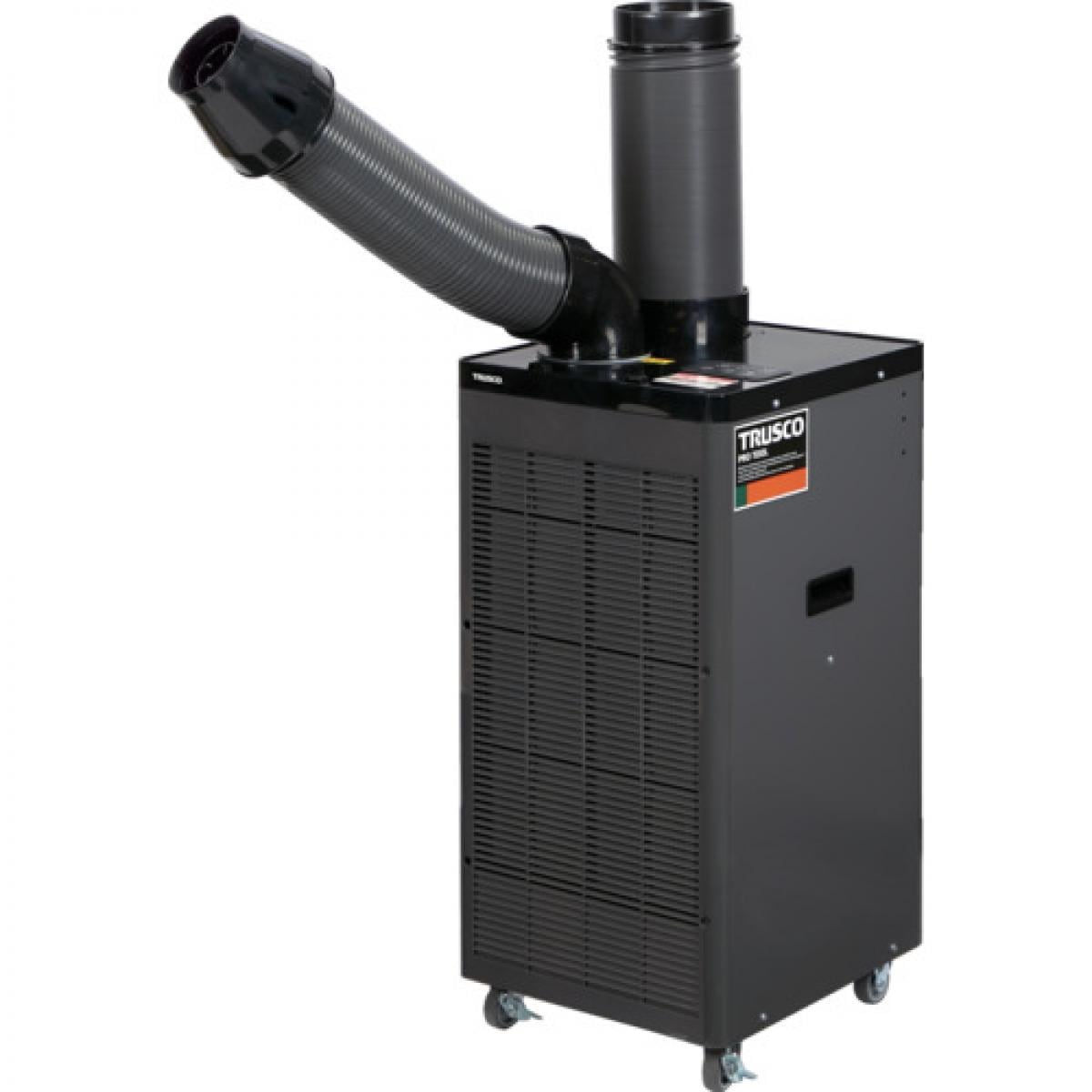 【在庫有・即納】TRUSCO スポットエアコン 単相100V TS23ECN-1DL ドレンレス ブラック 現場 夏 猛暑 酷暑 対策 製造 スポット冷房