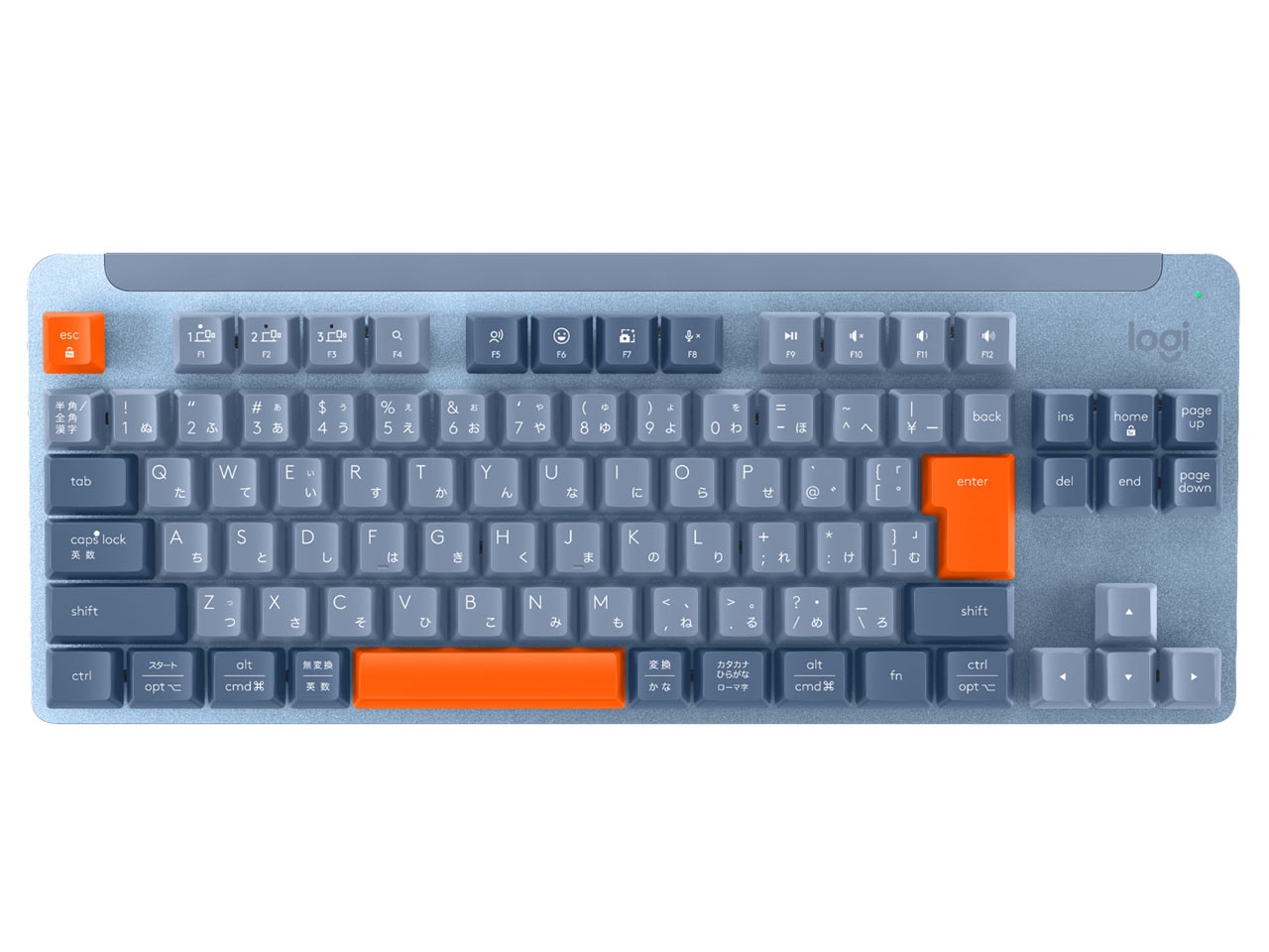 SIGNATURE K855 K855BG 赤軸 [ブルーグレー] ワイヤレス キーボード