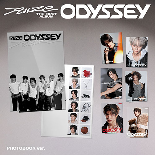 [LUCKY DRAW 特典付き 2次][7種セット] RIIZE - 1st Full [ODYSSEY] [PHOTOBOOK Ver.]