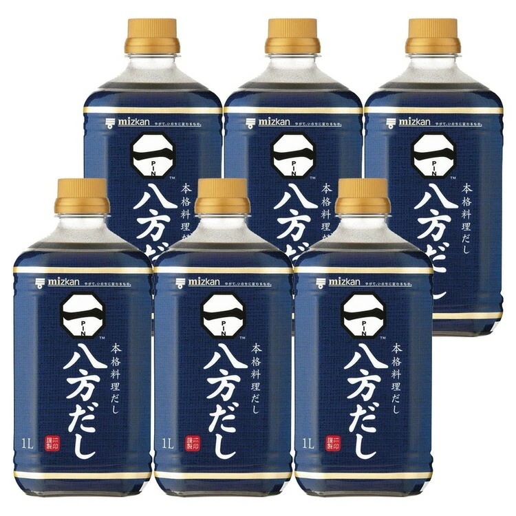 【6本】八方だし 1L ミツカン (D) メガ割