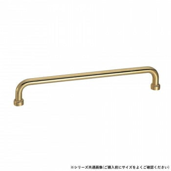 シロクマ 丸棒タオル掛 600mm 純金 BT-5