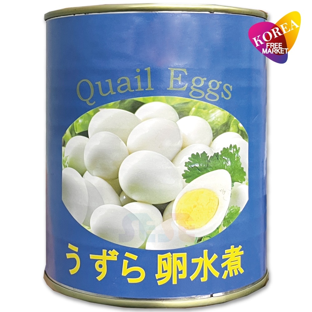 うずら卵 缶詰 24缶セット　430g (2号) ゆでて皮をむいた状態 メチュリアルジョリム