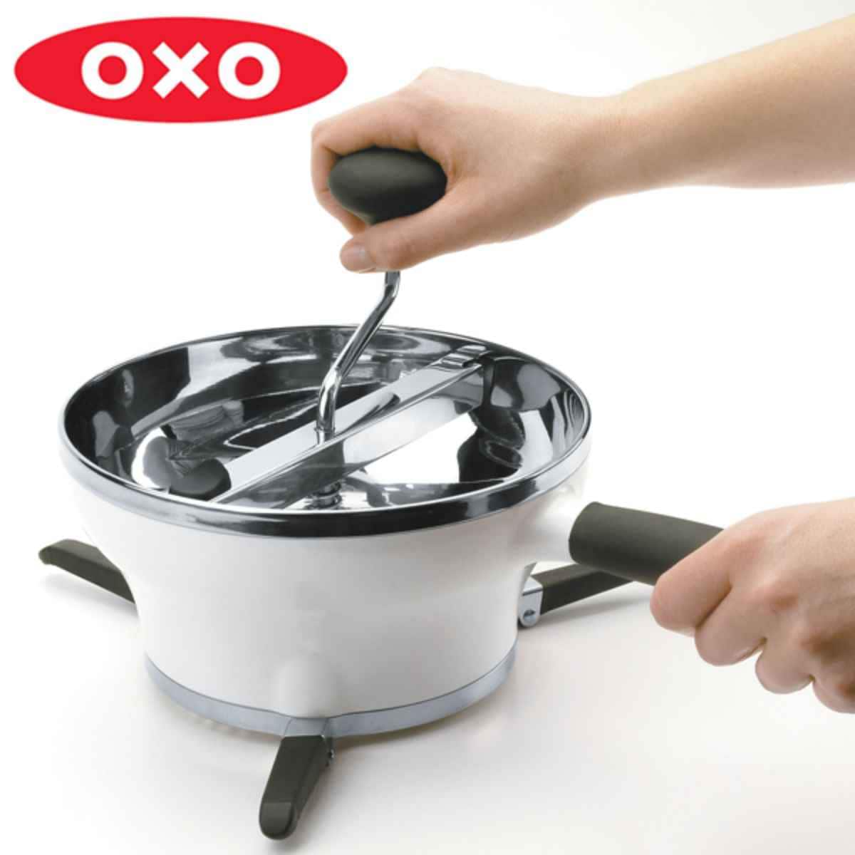 OXO オクソー フードミル ステンレス製 粗さ調節ディスク付き 裏ごし器 裏漉し器 濾し器 10,868円