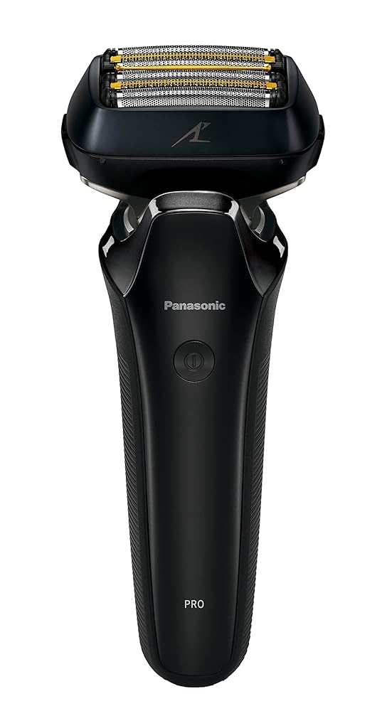 パナソニック ラムダッシュPRO メンズシェーバー 6枚刃 充電中でも剃れる クラフトブラック ES-LS5Q-K