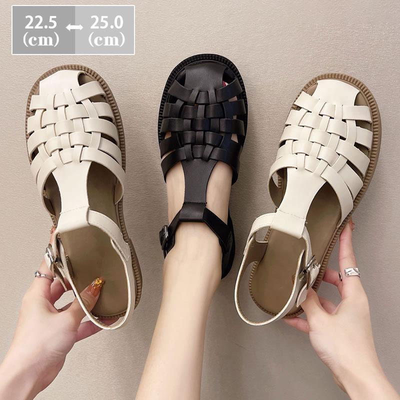 サンダル グルカサンダル レディース ビーチサンダル 厚底 編みデザイン フラットソール フラットサンダル スリッパ サンダル 合皮 楽ちん おしゃれ
