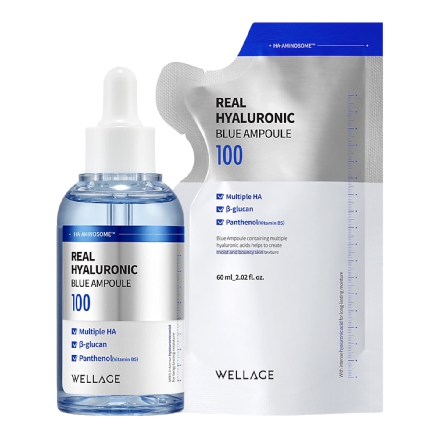 リアルヒアルロニックブルー100アンプル60ML+60ML