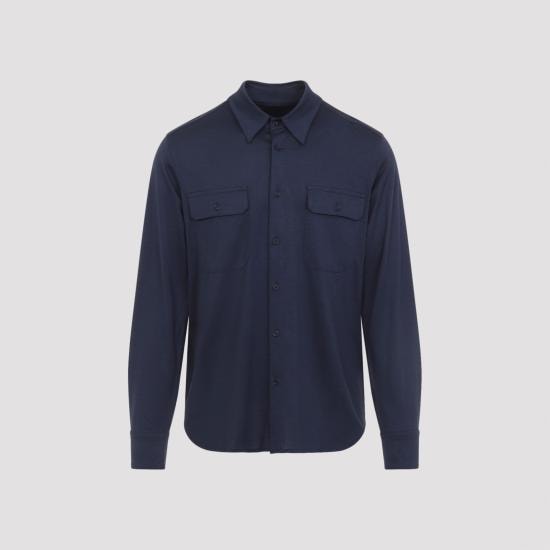 TOMFORD Men Long Tops JBL027 JMS026 UCC NAVY