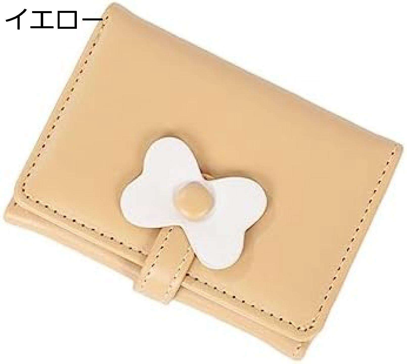 【20%OFFクーポン】三つ折り 財布 レディース 学生 小さい リボン ボタン コンパクト 薄い ウォレット 大容量 使いやすい 小銭入れ カード入れ 多機能 おしゃれ コインケース ギフト 可愛い