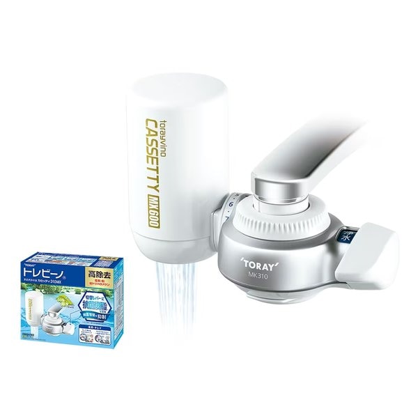 浄水器 トレビーノ カセッティ310MX 蛇口連結型 高除去タイプ カートリッジ1個付 MK310MX