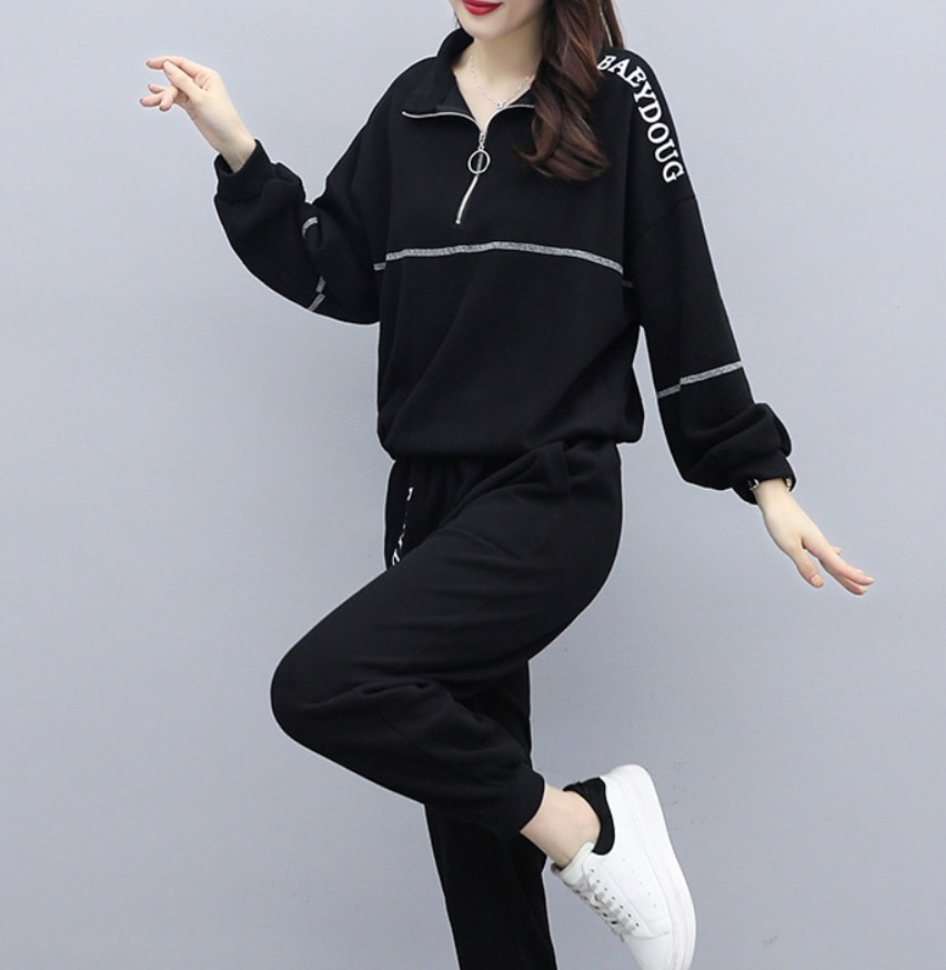 セットアップ スウェット ジャージ 長袖 コットン 可愛い きれいめ 上品 おしゃれ かっこいい 可愛い ラブリー キュート ガーリー クール モード系 セクシー エレガント 存在感