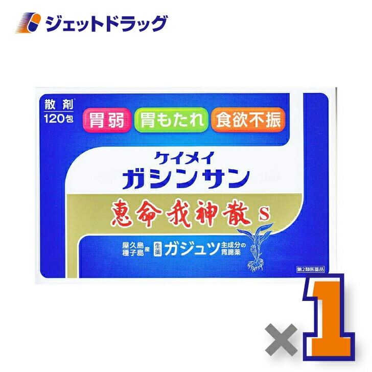 【第2類医薬品】恵命我神散S 3g 120包入