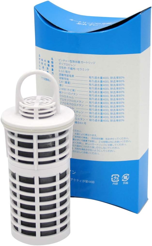 スポーツパフォーマンスウォーターRe.Cera(リセラ)専用交換用カートリッジ【低分子クラスター浸透水】【日本製／ポット型浄水器】