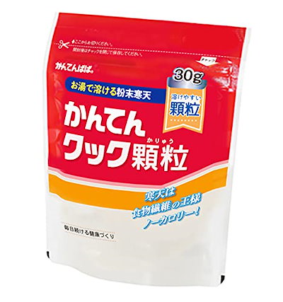 他サイト： かんてんぱぱ かんてんクック顆粒 30gの商品画像