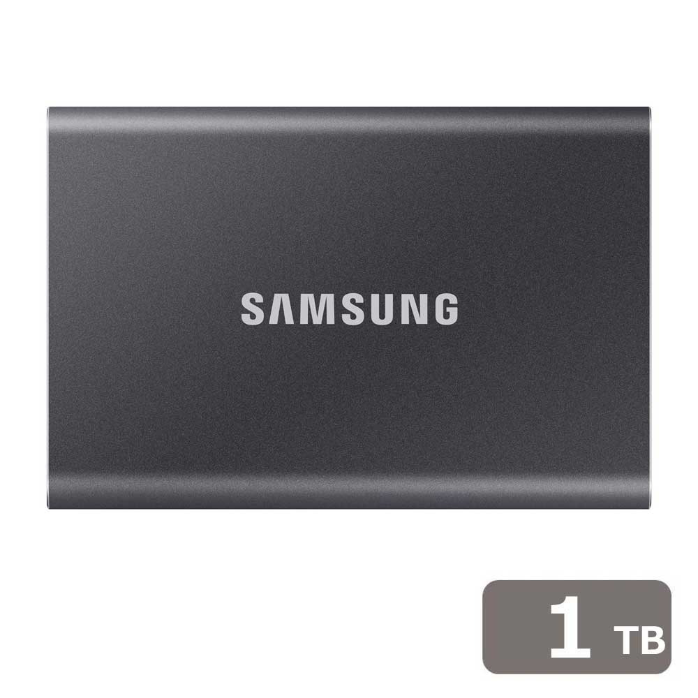 Samsung（サムスン） ポータブルSSD スタンダードモデル T7シリーズ 1TB（グレー） MUPC1T0TITA