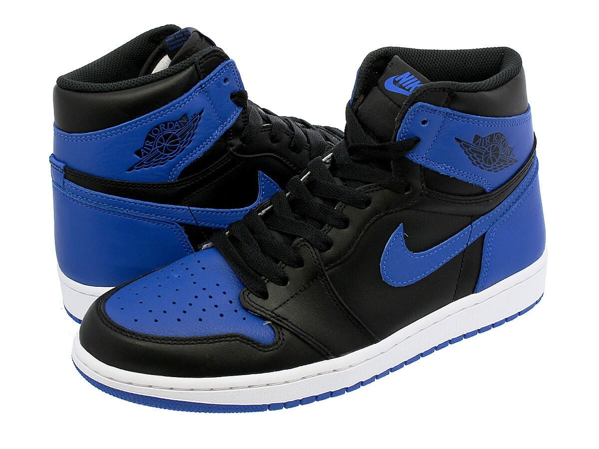 AIR JORDAN 1 RETRO HIGH OG BLACK/VARSITY ROYAL/WHITE 【ROYAL】