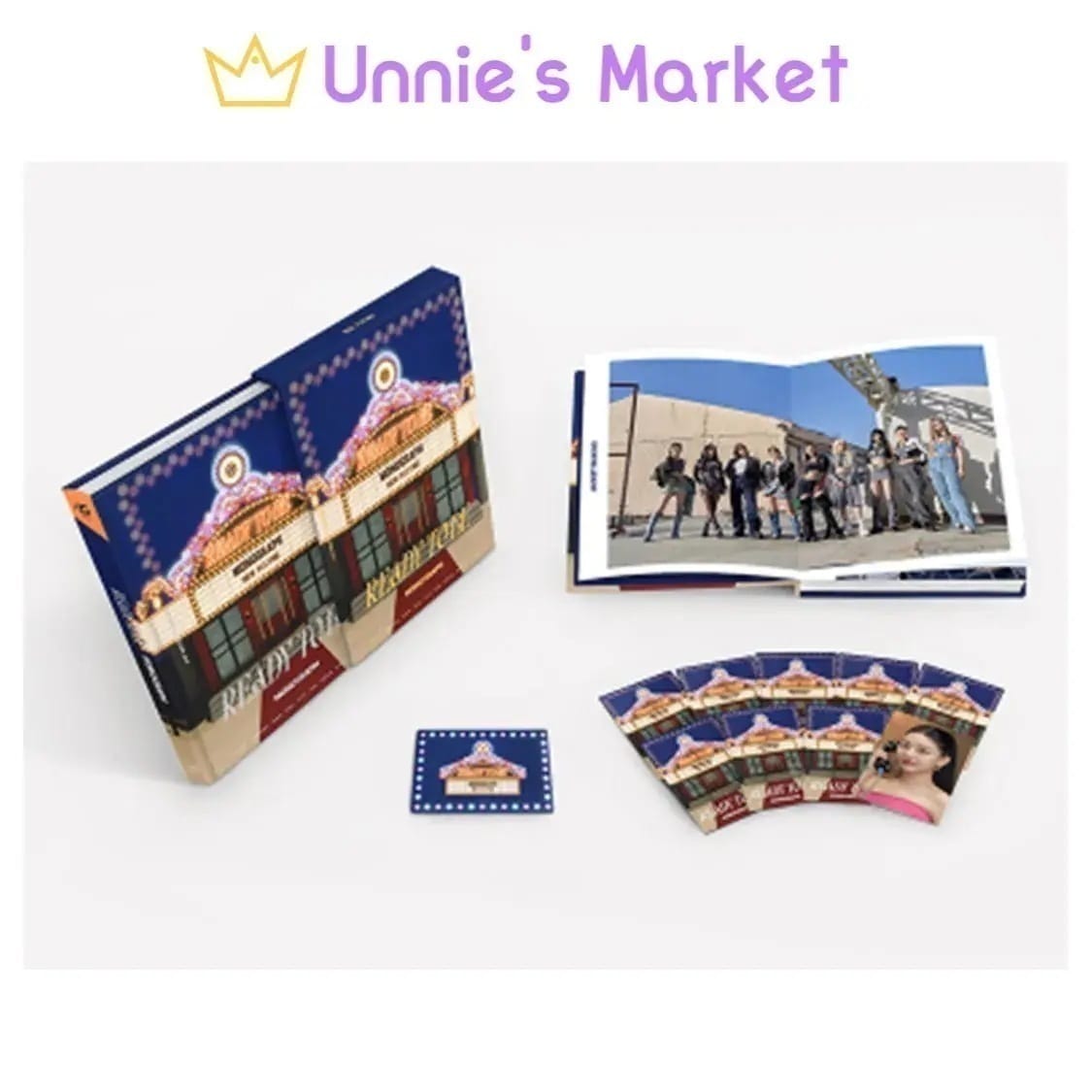 TWICE TWICE MONOGRAPH READY TO BE + Free Photocard 1EA(fan-made)