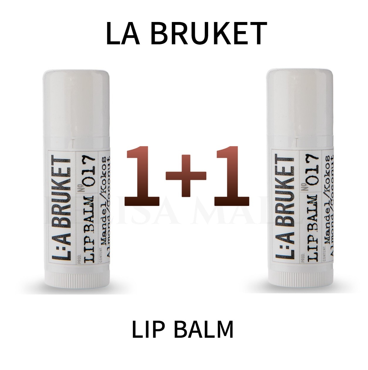 [LABRUKET] 【1+1】リップバーム 1+1 リップバーム アーモンド ココナッツ 6,590円