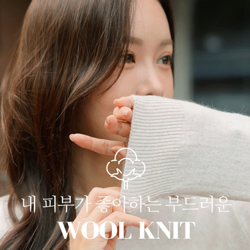 クリック＆ファニーヌッチェロラクーンウールニット