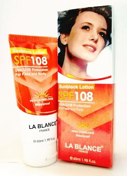 Lablance - Sunblock Lotion Spf108 - Uva/uvb Prot. 60ml