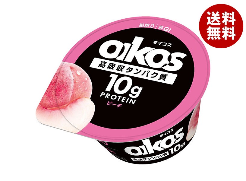 【チルド商品】ダノンジャパン ダノンオイコス 高吸収タンパク質 ピーチ 113g×12個入×(2ケース) メーカー 問屋直送