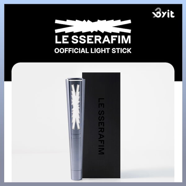 LE SSERAFIM ルセラフィム ペンライト オフィシャルライトスティック LE SSERAFIM ルセラフィム 公式ペンライト オフィシャルライト