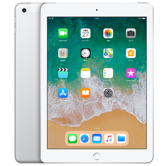 新品同様 iPad（第6世代） Wi-Fi+Cellular 本体 SIMフリー 32GB iPad2018 9.7インチ スタイラスペン特典 6-32sv-s7d3