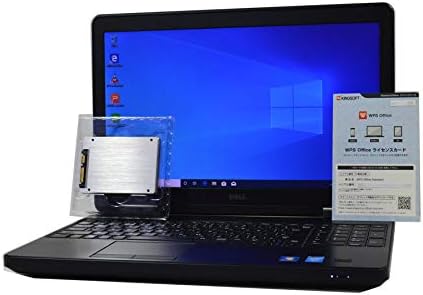 ノートパソコン SSD 512GB 新 品 換 装 Latitude E5540 第4世代 Core i7 4600U HD 15.6インチ 16GB/512GB/DVDROM/WiFi対応無線LA