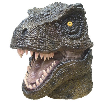 コスプレ 仮装 T-REXティラノサウルスマスク 【 コスプレ 衣装 ハロウィン パーティーグッズ おもしろ かぶりもの 動物 動物マスク 面白マスク おもしろマスク アニマルマスク 変装グッズ ハロ