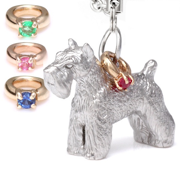 ミニチュアシュナウザー ストラップ 犬 ドッグ 誕生石 犬 楽ギフ_包装