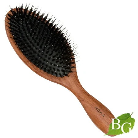 Ｎ．Ｂ．Ａ．Ａ． ブロークッションブラシ ナチュラルウッド大　NB-BC9